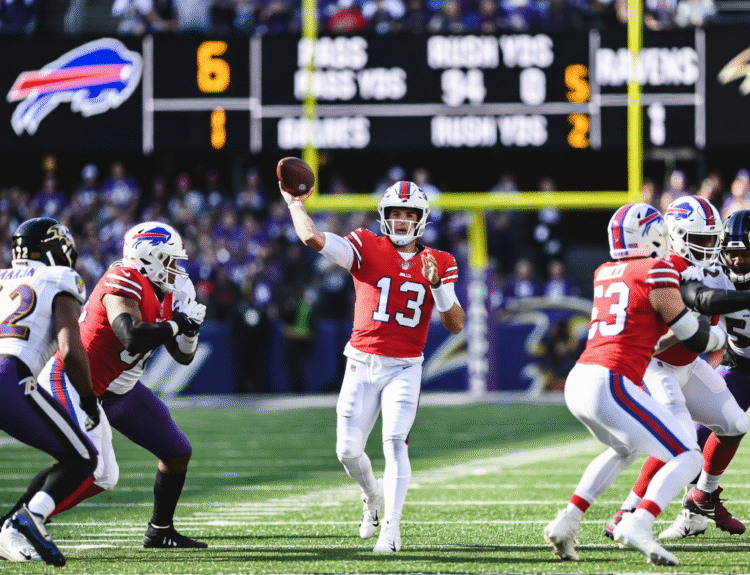 baltimore ravens vs buffalo bills match player stats