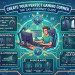 Lighting for Immersion: Gaming Corner Zap-Internet Aesthetics
